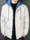 Felix - Langärmelig Kapuzenpuffer Jacke Mit Kordelzug