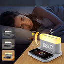 GlowTime - Drahtlos Aufladen Wecker Mit LED Anzeige