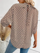 Aria - VintageFlair Stehkragen Top