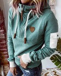 Joren – Eleganter Halfzip Hoodie mit funktioneller Tasche