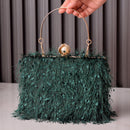 Isla – Abend-Clutch mit modischen Fransen und elegantem, strukturiertem Design