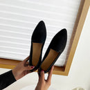 Alina - Elegante spitz zulaufende flache Schuhe mit rutschfester Sohle