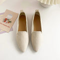 Alina - Elegante spitz zulaufende flache Schuhe mit rutschfester Sohle