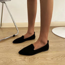 Alina - Elegante spitz zulaufende flache Schuhe mit rutschfester Sohle