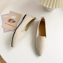 Alina - Elegante spitz zulaufende flache Schuhe mit rutschfester Sohle