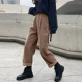 Sophie - Bequeme Cordhose mit hoher Taille und Taschen
