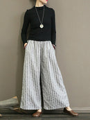 Sofia - Hose mit weiten Beinen mit elastischer Taille und leichtem Design