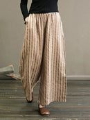 Sofia - Hose mit weiten Beinen mit elastischer Taille und leichtem Design