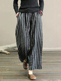 Sofia - Hose mit weiten Beinen mit elastischer Taille und leichtem Design