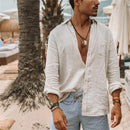 Klaus - Leichtes Langarmshirt mit lockerer Passform und Taschen