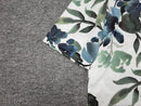 Stella – Schickes Top Mit Blumenmuster Und Halblangen Ärmeln