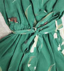 Elena - Elegantes Maxi Kleid Mit V Ausschnitt