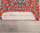 Scarlett – V Ausschnitt Shirt Mit Farbenfrohem Mandala Design