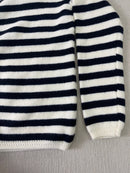 Grace – Elegante Estreifte Langarm Strickjacke