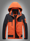 Adam - Langärmelig Wasserdicht Kapuze Jacke Mit Taschen