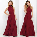 Nia - Elegantes Leichtes Armelloses Wickelkleid