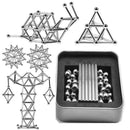 FocusSphere - Magnetische Kugeln Set Kreative und entspannende Stressabbau Spielzeug mit sphärischen Veränderungen