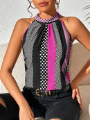 Leah - Retro Elegance Ärmelloses Cami-Top