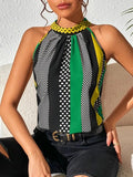Leah - Retro Elegance Ärmelloses Cami-Top