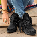 Julie - Leichte Wildlederstiefel mit rutschfester Sohle für Komfort