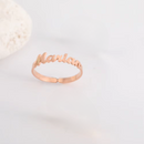 HeartBond - Verstellbarer Ring mit individueller Namensgravur