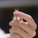 GoldenAura - Kwastje Bengelen Oorbellen