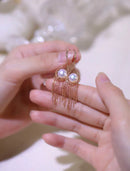 GoldenAura - Kwastje Bengelen Oorbellen