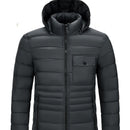 Felix - Langärmelige Kapuze Jacke Mit Reißverschluß Und Taschen