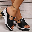 Livia – Lässige rutschfeste Sandalen mit dicker Sohle und stützender Passform