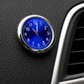 AutoTick - Mini Analoguhr mit runder Form für den Autoinnenraum