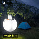 SolarGlow - Solarbetriebene Außenlampe mit USB Aufladung für zuverlässige Beleuchtung