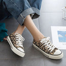 Carla - Flache Turnschuhe mit Leopardenmuster gepolstertem Komfort und rutschfester Sohle