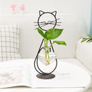 FloraKitty - Einzigartiges Pflanzgefäß Katzenform mit Herzvase für modernes Entwerfen