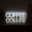 GlowBrew – LED Kaffeeschild Licht dekorative Wandkunst für Cafés und Zuhause