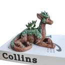 MythiRoot – Drachenförmiger Sukkulenten-Übertopf in verspielter Dehnpose für skurrile Pflanzenpräsentationen