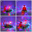GlowRail – Transparenter Lichtshow Zug mit blinkenden Lichtern und lustigen Geräuschen