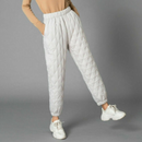 Lina – Stylische Schlanke Passform Wattierte Hose mit elastischer hoher Taille
