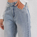 Malina – Stylische Gerades Bein Hose mit hoher Taille und Tasche
