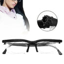 LuxeVision - Brille mit einstellbarem Fokus und Einstellrad für die Korrektur von Nah und Fernsicht