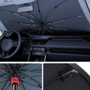 ShadeShield – Faltbarer Sonnenschutz im Regenschirmstil für die Windschutzscheibe Ihres Autos