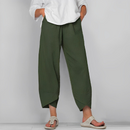 Melina – Lockere Passform Hose mit elastischem Bund und weitem Bein