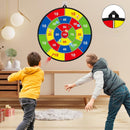 SkillDarts - Große doppelseitige Dartscheibe für Kinder mit klebenden Kugeln und Zielspiel