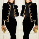 Sophia - Stylische Langarmjacke mit Knöpfen