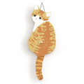 KittyTick - Verspielte Wanduhr mit Katzenmotiv und wedelndem Schwanz
