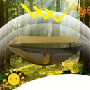 CampNest – Doppelhängematte mit Moskitonetz und Schnellöffnungsdesign