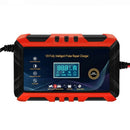 AutoPulse – 12 V Autobatterieladegerät mit LCD Display und Starthilfe Batterieunterstützung