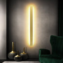 LumièreGold – Moderne LED-Wandleuchte mit minimalistischem Design für elegante Innenräume