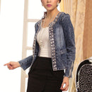 Erika – Stylische schmale Jacke mit langen Ärmeln und Taschen