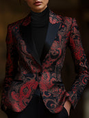 Clara – Stylischer Langarm Blazer mit Reverskragen und Taschen