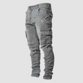 Albert - Bequeme Schlanke Passform Denim Cargohose mit Mehrfachtasche